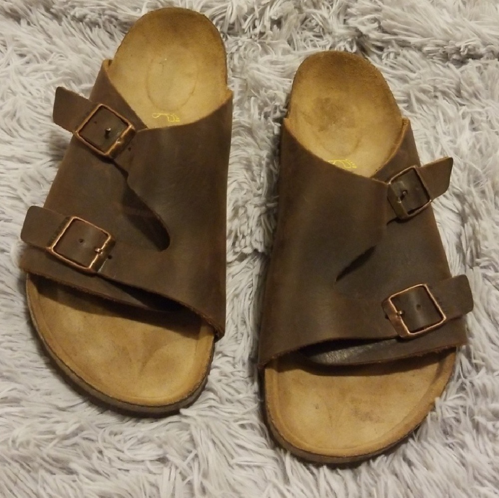 Birkenstock Oiled Leather Zurich sandals